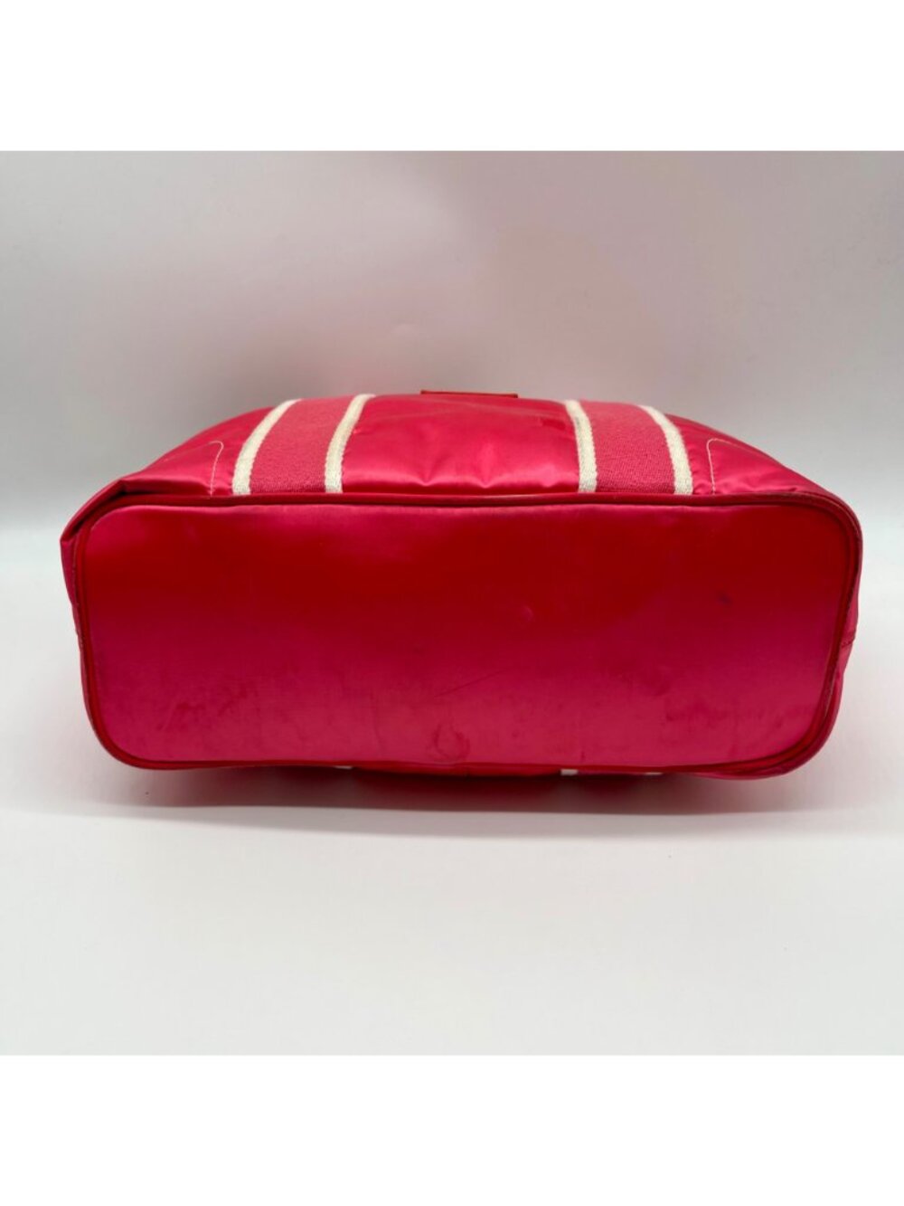 Coach Bright Pink Nylon Hampton Tote Bag 1894 - Picture 4 of 14